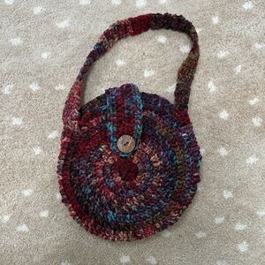 Handcrafted Multicolor Crochet Bag